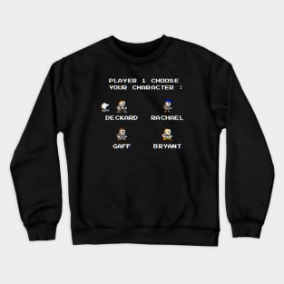 Asplenia Studios "Choose Your Character" (vintage TV) Crewneck Sweatshirt